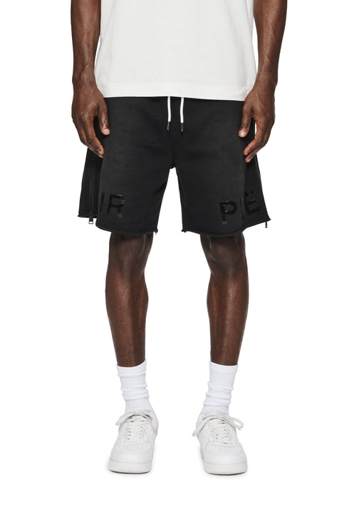 PURPLE BRAND P479 Mwt Fleece Sweatshort Mens Apparel